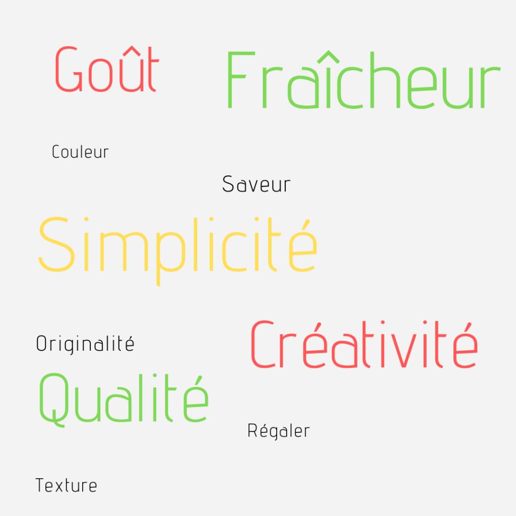 Valeurs Traiteur produits frais